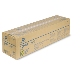 Konica Minolta TN 711Y Yellow Toner Cartridge A3VU250 Original