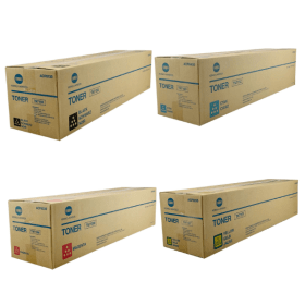 Konica Minolta TN 715 Multipack Full Set of 4 Toner Cartridges Original