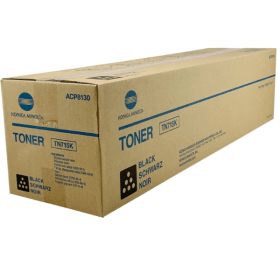 Konica Minolta TN 715K Black Toner Cartridge ACP8150 Original