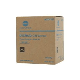Konica Minolta TNP 22K Black Toner Cartridge A0X5152 Original
