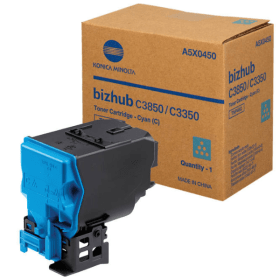 Konica Minolta TNP 48C Cyan Toner Cartridge A5X0450 Original