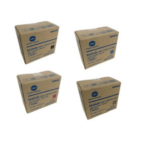 Konica Minolta TNP 49 Multipack Full Set of 4 Toner Cartridges Original