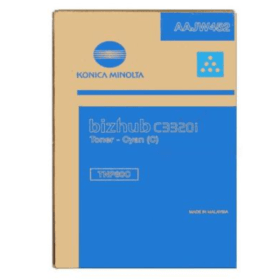 Konica Minolta TNP 80C Cyan Toner Cartridge AAJW452 Original