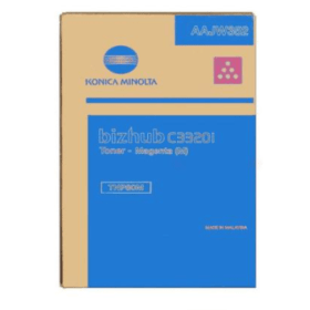Konica Minolta TNP 80M Magenta Toner Cartridge AAJW352 Original