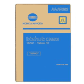 Konica Minolta TNP 80Y Yellow Toner Cartridge AAJW252 Original