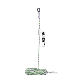 Kratos Fall Arrester on Kernmantle Rope 10m White Green 512362 F