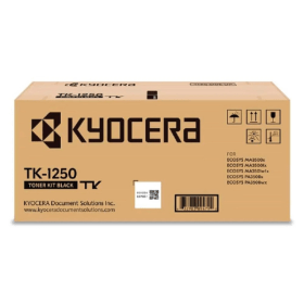 Kyocera TK 1250 Black Toner Cartridge 1T0C3H0NL0 Original