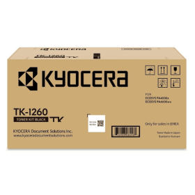 Kyocera TK 1260 Black Toner Cartridge 1T0C150NL0 Original