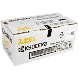 Kyocera TK 5450Y Yellow Toner Cartridge 1T0C0DANL0 Original