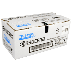Kyocera TK 5490C Cyan High Capacity Toner Cartridge 1T0C22CNL1 Original