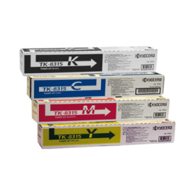 Kyocera TK 8315 Multipack Full Set of 4 Toner Cartridges Original