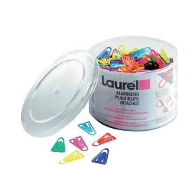 Laurel Coloured Paperclip 60mm 75 Pack 151780 F