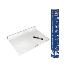 Legamaster Magic Chart Gridded Roll White 600mm x 800mm 125396 F