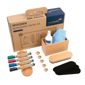 Legamaster Wooden Whiteboard Accessory Set 17 Piece ED10164 F