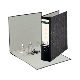 Leitz 180 Lever Arch File 80mm Board A4 Black 10 Pack 128485 F