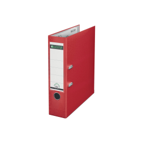 Leitz 180 Lever Arch File Poly 80mm A4 Red 10 Pack 108938 F