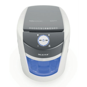 Leitz IQ OptiMax Small Office Paper Shredder 22L White LZ14247 F