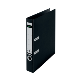Leitz LAF180 Recycled 50mm A4 Black 10 Pack 606368 F