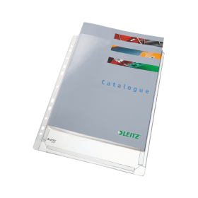 Leitz Premium Expanding Pocket A4 Clear 5 Pack 47563003 585262 F