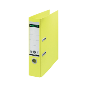 Leitz Recycle Lever Arch File A4 80mm Yellow 10 Pack 787998 F