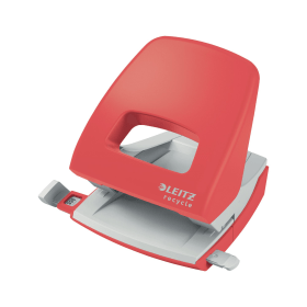 Leitz Recycle NeXXt 2 Hole Punch Red 813262 F