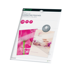 Leitz iLAM Premium Laminating Pouch A3 250 Micron Gloss 25 Pack 369337 F