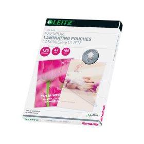Leitz iLAM Premium Laminating Pouch A4 250 Micron Gloss 100 Pack 369343 F