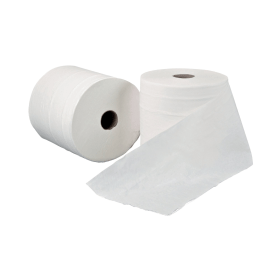Leonardo 1 Ply Hand Towel Roll White 6 Pack 476441 F