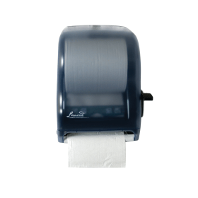 Leonardo Lever Control Hand Towel Roll Dispenser Blue DSRA12 484218 F
