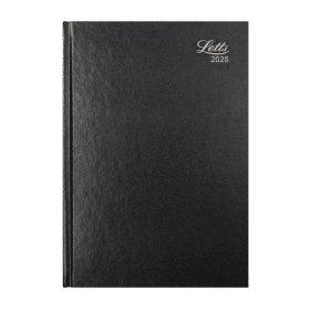 Letts Business A4 Week To View Diary 2025 - Black LT31ZBK25 | Cartridge