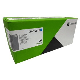 Lexmark 24B6512 Cyan Toner Cartridge Original