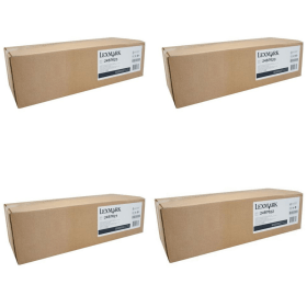 Lexmark 24B762 Multipack Full Set of 4 Toner Cartridges Original
