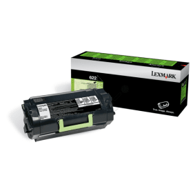Lexmark 622 Black Return Program Toner Cartridge 62D2000 Original