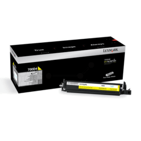 Lexmark 700D4 Yellow Developer Unit 70C0D40 Original