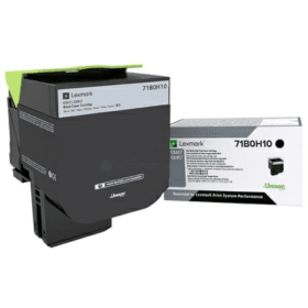 Lexmark 71B0H10 Black High Capacity Toner Cartridge Original