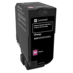 Lexmark 74C2SM0 Magenta Return Programme Toner Cartridge Original