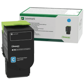 Lexmark 75M2HC0 Cyan High Capacity Return Programme Toner Cartridge Original
