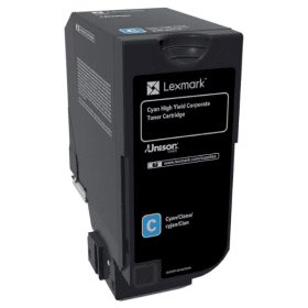 Lexmark 84C2HCE Cyan Extra High Capacity Return Programme Toner Cartridge Original