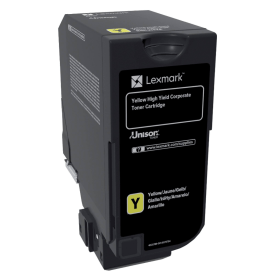 Lexmark 84C2HYE Yellow Extra High Capacity Return Programme Toner Cartridge Original