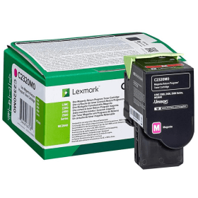 Lexmark C2320M0 Magenta Return Programme Toner Cartridge Original
