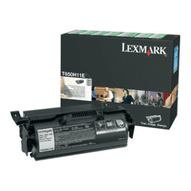 Lexmark T650H11E Black High Capacity Toner Cartridge Original