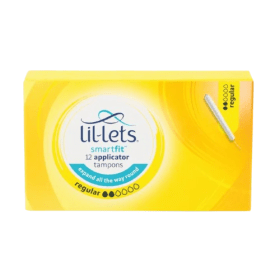 Lil Lets Cardboard Applicator Tampons Regular 12 x 24 288 Pack LIL20694 F