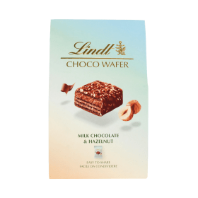 Lindt Choco Wafer Milk Chocolate and Hazelnut 135g FOLIN016 852351 F