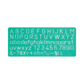 Linex Lettering Stencil Set 10 20 30mm 3 Pack 144504 F