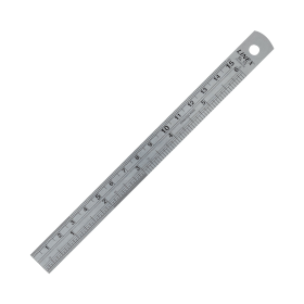 Linex Steel Ruler 15cm 142818 F
