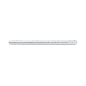 Linex Triangular Scale Coll 323 30cm White 630144 F