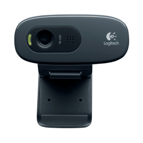 Logitech C270 Webcam 3 MP 1280x720 Pixels USB2.0 Black 489011 F