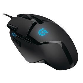 Logitech G G402 Hyperion Fury Gaming USB A Optical 4000 DPI Wired Mouse Black 830619 F