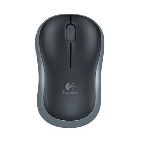 Logitech M185 Wireless Mouse Grey 373383 F