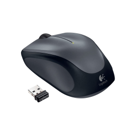 Logitech M235 Wireless Mouse Black Grey 448587 F